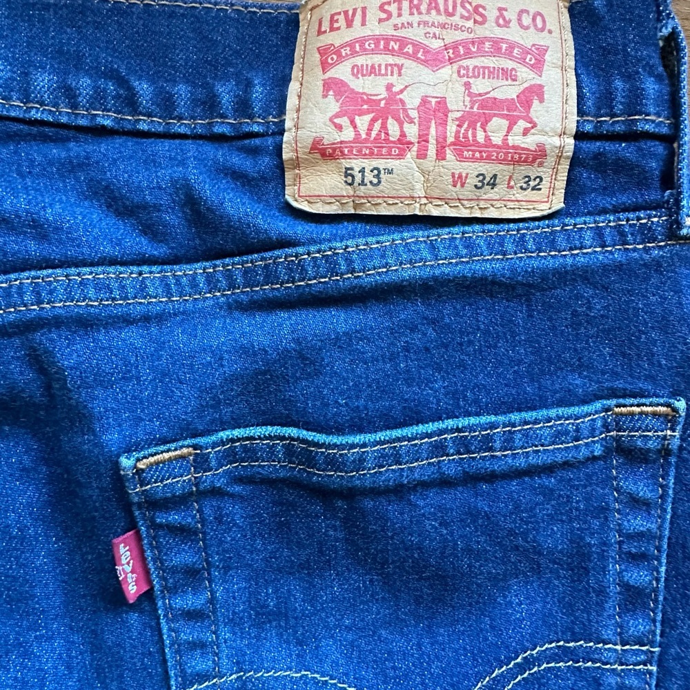 Levi's 513 Slim Straight Men’s Denim Jeans